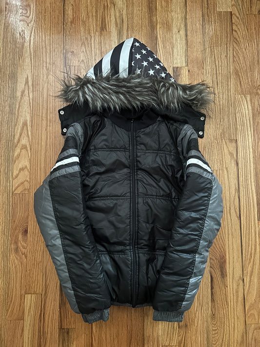 Black Camo US Puffer